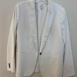 JCrew cream blazer